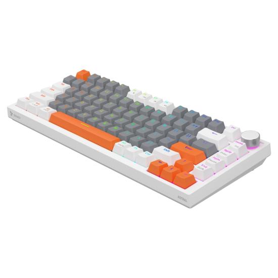 KLAWIATURA MAGNETYCZNA ASTRAL WHITE OUTEMU WHITE JADE RGB 3 KOLOR